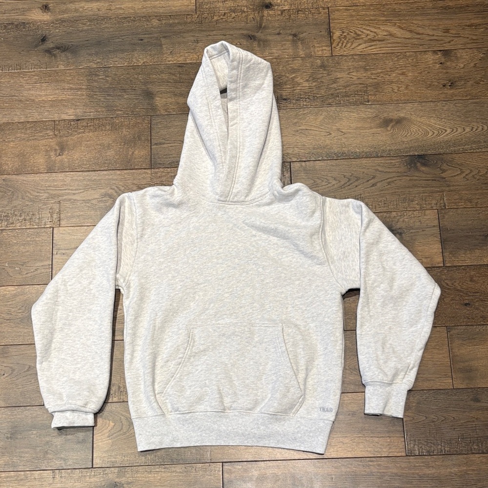TNA Light Gray Cozy Fleece Hoodie